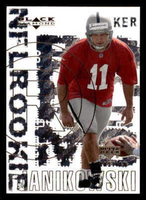 2000 Black Diamond #123 Sebastian Janikowski RC /2400 - Image 1 of 2