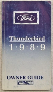 Ford Thunderbird 1989 manual de dueño - Imagen 1 de 1