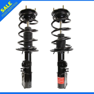 Juego completo de 2 muelles helicoidales y puntales delanteros MONROE 2 PIEZAS para Ford Flex Lincoln MKT Foto 1 de 3