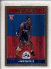 JAWUN EVANS 2017/18 PANINI HOOPS #289 ROOKIE GOLD #06/10 AK6729