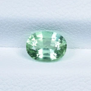0.76 ct GIT" RARE GEM COLLETCTION MINT GREEN / NATURAL KORNERUPINE - Oval Video - Picture 1 of 3
