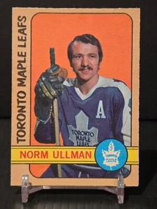 1972-73 O-Pee-Chee Norm Ullman #147 Toronto Maple Leafs HOF - Picture 1 of 2