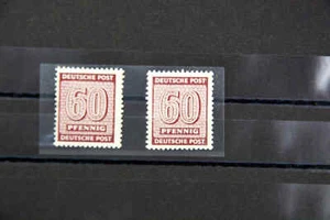 K10/5 All. Bes. SBZ West-Sachsen 137 Xwb postfr. 2 Stück geprüft Zierer Ströh MW - Picture 1 of 1