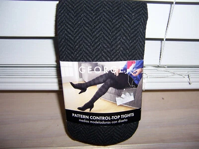 NWT George Pattern Control-Top Tights Size 3 - Image 1 of 4