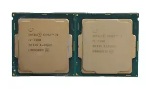 2x Intel Core i5-7500 3.4GHz - 3.8GHz Quad Core Processor LGA1151 Kaby Lake CPU - Picture 1 of 1