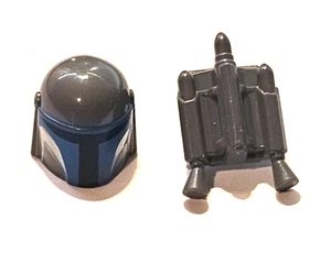New LEGO Jango Fett Helmet & Jetpack - Picture 1 of 2