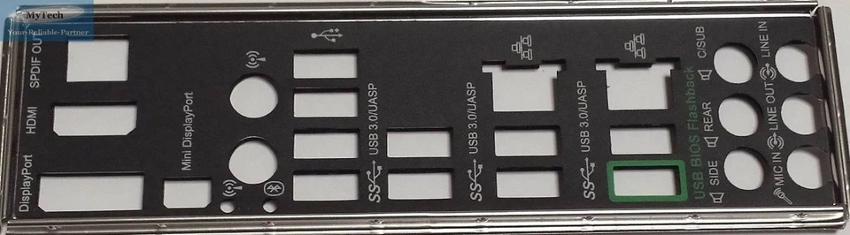 ASUS I/O IO SHIELD BLENDE BRACKET  Z97-DELUXE NEU/NEW - Bild 1 von 1