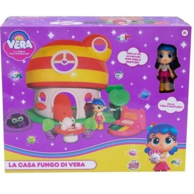 Grandi Giochi Vera e il Regno dell'Arcobaleno Casa Fungo con Accessori