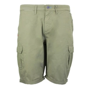New Zealand Auckland NZA Herren Cargo Shorts Larry Bay grün 24CN630 1714 mellow - Picture 1 of 6