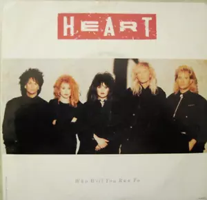 45-rpm-7'' Capitol records / Heart / Who Will You Run To / Magic Man / 1987 / - Imagen 1 de 3