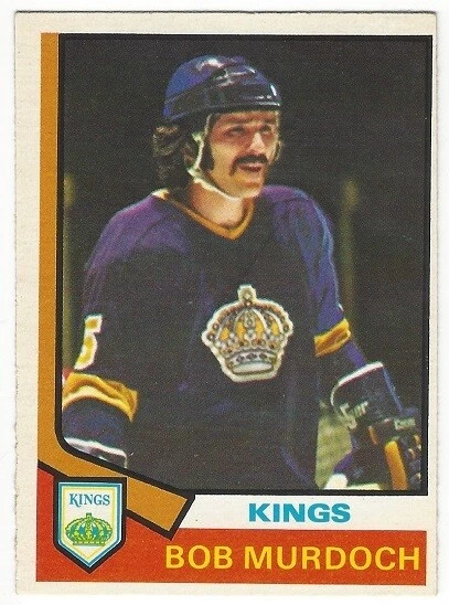 1974-75 OPC HOCKEY #194 BOB MURDOCH ROOKIE - EXCELLENT - Image 1 of 1