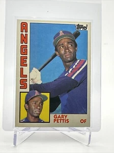 1984 Topps Traded Gary Pettis Baseball Card #93T NM-MT FREE SHIPPING - Picture 1 of 3