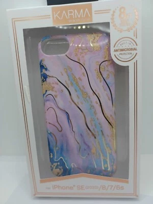 Karma By Body Glove Marble Glitter Case - iPhone SE (2020) / 8 / 7 / 6s - Image 1 of 3