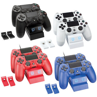 Venom PS4 Controller Dual Charge Docking Station - Black, White, Blue Or Red • 6.05£