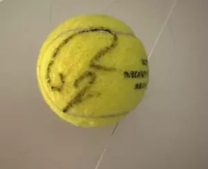 Pallone tennis ufficiale Montecarlo ATP 1000 COA RAFAEL NADAL USATO E FIRMATO. - Foto 1 di 3