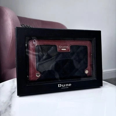 Dune Black And Brown Quilted Faux Leather Purse In Box - Image 1 of 4