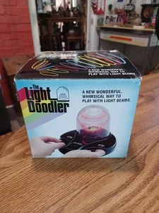 Vintage 1993 The Light Doodler Toy Rare! Black Base -Voice Activated Light Beams - Picture 1 of 16