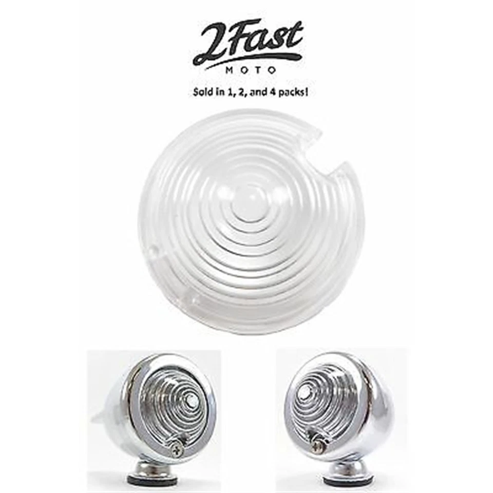 Lente transparente de señal de giro Bullet Marker Zeppelin paquete de 2 2fm-61-73134 - 2d2324c5-6dc Foto 1 de 4