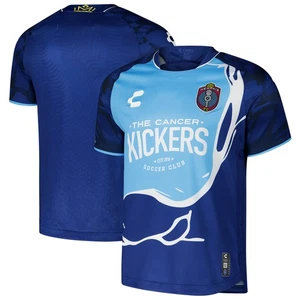 Men's Charly Blue Memphis 901 FC Charly 2024 Third Authentic Jersey - Picture 1 of 3