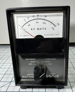 Tested Drake W4 Wattmeter 200W/2000W - Picture 1 of 10