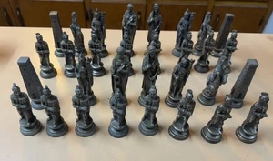 Replacement Roman's Vikings 31 Chess Piece Pewter Metal Cast Vintage - Picture 1 of 22