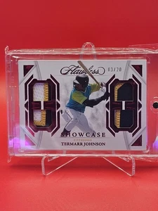 2023 Flawless Termarr Johnson RELIC 03/20 - Pirates Prospect Quad Patch 3 Color - Picture 1 of 2