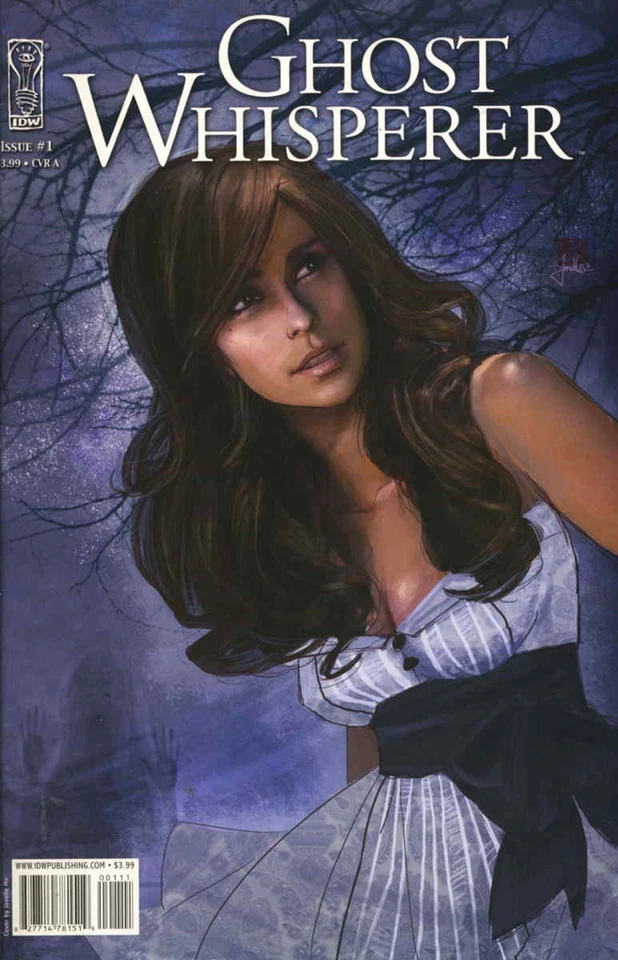 Ghost Whisperer #1A VF; IDW | Jennifer Love Hewitt - w/Bag+Board - Image 1 of 1