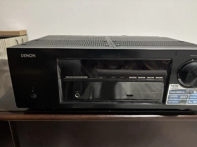 DENON AVR-1513 5.1ch 75wpc AV Surround Receiver HDMI 2013 TESTED 100% No Remote - Image 1 of 2