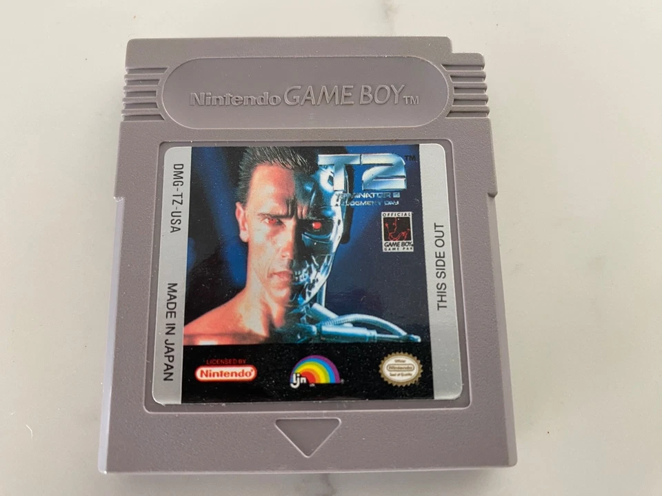 Terminator T2: Judgment Day Nintendo Gameboy 1991 Game & Case - Image 1 of 1