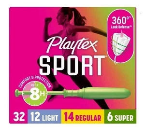 Playtex Sport Tampons - Light/Regular/Super - Triopack - 32 Stück - Bild 1 von 1