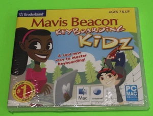 Mavis Beacon Keyboarding Kidz - Teaches Kids Typing Skills PC Software - NEW! - Picture 1 of 3