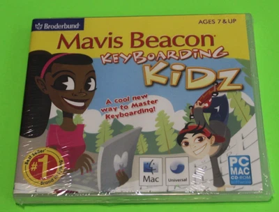 Mavis Beacon Keyboarding Kidz - Teaches Kids Typing Skills PC Software - NEW! - Image 1 of 3