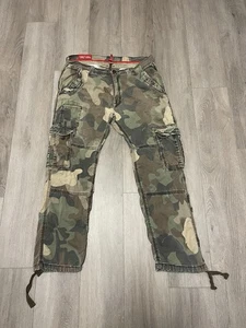 Jordan Craig Camo Cargo Pants 34x30 Vintage - Picture 1 of 5