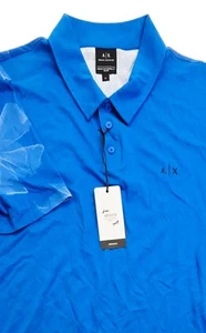 Neu Armani Exchange Herren Kurzarm Baumwolle Poloshirt - Bild 1 von 8