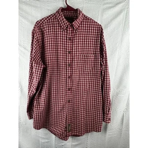 Abercrombie & Fitch 90's The Big Shirt Plaid Long Sleeve Button Up Size Medium - Picture 1 of 7