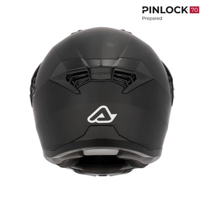 CASCO MOTO MODULARE ACERBIS RIDER P/J MONOCOLORE NERO OPACO TAGLIA XS S M L XL - Immagine 1 di 4
