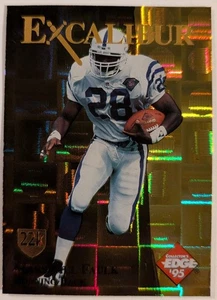 1995 Collectors Edge Excalibur 22k Gold #/250 Marshall Faulk Indianapolis Colts - Picture 1 of 2
