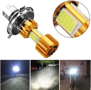 LAMPADA H4 LED MOTO BIANCO 30W BIANCO per YAMAHA KAWASAKI KYMCO PIAGGIO HONDA - Foto 1 di 7
