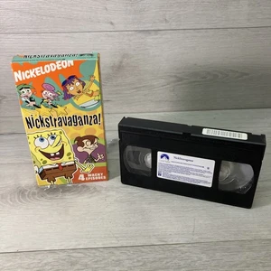 🔥 Seltene NICKELODEON NICKSTRAVAGANZA VHS/SPONGEBOB/ZIEMLICH SELTSAME ELTERN/CHALKZONE - Bild 1 von 7