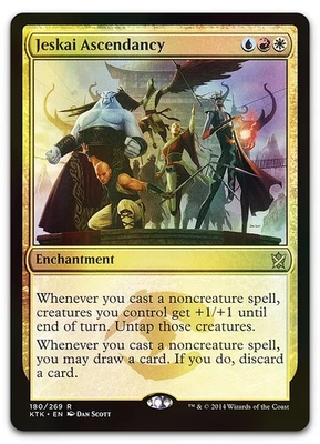 Jeskai Ascendancy #180 (Foil) (NM) Khans of Tarkir KTK Magic MTG - Image 1 of 2