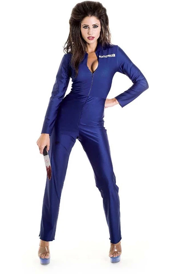 MICHAEL MYERS SEXY ATERRADOR ADULTO MUJER LICENCIA DISFRAZ HALLOWEEN Foto 1 de 2