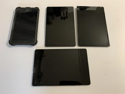 Samsung Galaxy Tab SM-T500 A7 x 2, SM X210 A9, SM T365 Tab Active (FAULTY) - Image 1 of 4