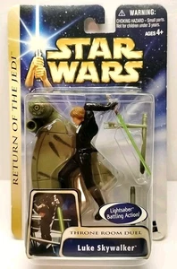 new 2003 Star Wars Return Of The Jedi Luke Skywalker Throne Room Duel Figure - Picture 1 of 4