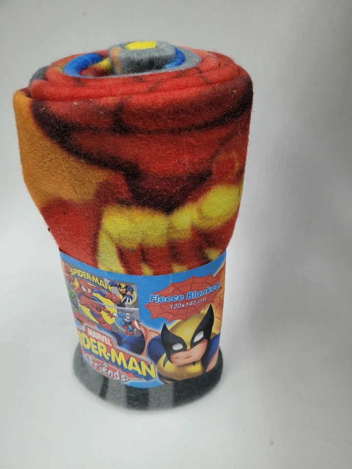 Spiderman & Friends Fleece Throw Blanket For Girls & Boys Soft And Cozy Plush - Image 1 of 1