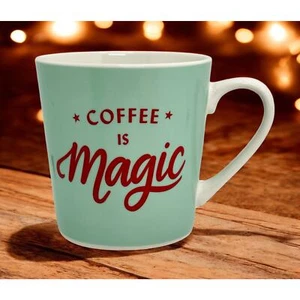 Starbucks "Coffee is Magic" Mint Green 2019 Ceramic Mug Cup 18 oz - Picture 1 of 8
