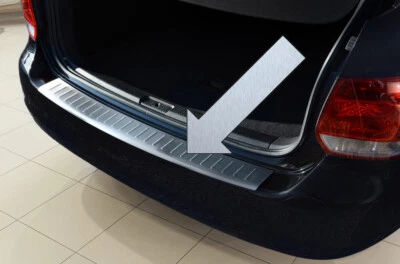 Protector de borde de carga de acero inoxidable para Volkswagen VW Golf VI Variant Combi 7.2009-7.2013 - Imagen 1 de 2