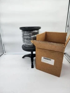 1/4" Solid Braid Poly Rope 270 ft Heavy Duty spool Black Multipurpose NEW - Picture 1 of 5