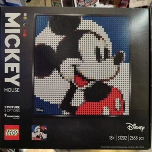 LEGO Art 31202 - Disney's Mickey Mouse / Minnie 2658 pcs Playset mosaico brick - Foto 1 di 2