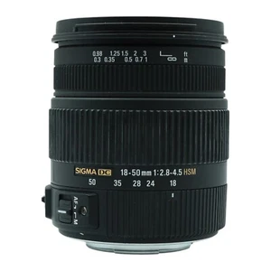 Sigma DC 18-50Mm OS HSM Zoom Lens 1:2.8-4.5 - Sigma SA OVP - Picture 1 of 3