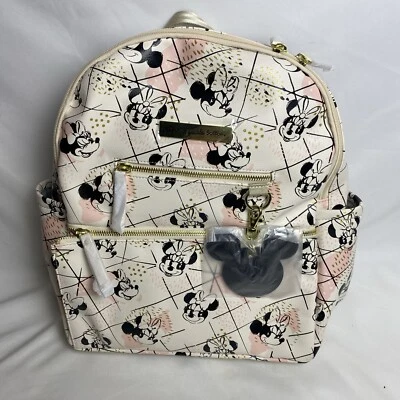 Mochila de tamaño completo Petunia Pickle Bottom Ace Shimmery Minnie Mouse NUEVA Disney Foto 1 de 4